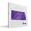 Kansas State Wildcats 12" x 12" Home Canvas Print