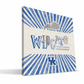 Kentucky Wildcats State Canvas Print