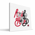 Miami of Ohio Redhawks Happy Canvas Print