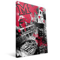 Miami of Ohio Redhawks 16" x 24" Spirit Canvas Print