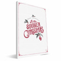 Oklahoma Sooners 8" x 12" Merry Little Christmas Canvas Print