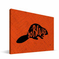 Oregon State Beavers 8" x 12" Mascot Canvas Print