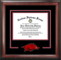 Arkansas Razorbacks Spirit Diploma Frame