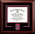Stanford Cardinal Spirit Diploma Frame