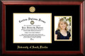 South Florida Bulls Gold Embossed Diploma Frame with Portrait