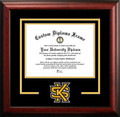 Kennesaw State Owls Spirit Diploma Frame