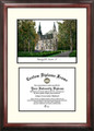 Northwestern Wildcats Scholar Diploma Frame