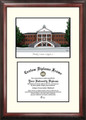 Louisiana Lafayette Ragin' Cajuns Scholar Diploma Frame