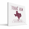 Texas A&M Aggies Industrial Canvas Print