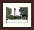 Detroit Mercy Titans Legacy Alumnus Framed Lithograph