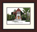 Michigan State Spartans Alumni Chapel Legacy AlumnFramed Lithograph