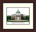 Southern Mississippi Golden Eagles Legacy Alumnus Framed Lithograph