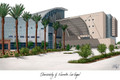 UNLV Rebels Campus Images Lithograph