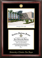 UNLV Rebels Gold Embossed Diploma Frame with Campus Images Lithograph