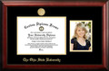 Ohio State Buckeyes Gold Embossed Diploma Frame with Portrait