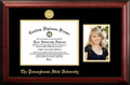 Penn State Nittany Lions Gold Embossed Diploma Frame with Portrait
