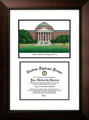 Southern Methodist Mustangs Legacy Scholar Diploma Frame