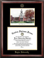Baylor Bears Gold Embossed Diploma Frame with Campus Images Lithograph