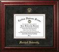Marshall Thundering Herd Executive Diploma Frame