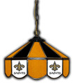 New Orleans Saints 14" Glass Pub Lamp