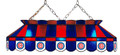 Chicago Cubs MLB Team 40" Rectangular Stained Glass Shade