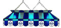 Tampa Bay Rays MLB Team 40" Rectangular Stained Glass Shade