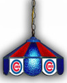 Chicago Cubs 14 Glass Pub Lamp