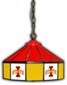 Iowa State Cyclones 14" Glass Pub Lamp