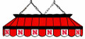 Nebraska Cornhuskers 40" Stained Glass Pool Table Light