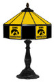 Iowa Hawkeyes 21" Glass Table Lamp