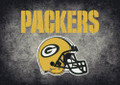 Green Bay Packers 4' x 6' NFL Distressed Area Rug