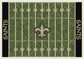 New Orleans Saints 6' x 8' NFL Home Field Area Rug