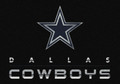 Dallas Cowboys 6' x 8' NFL Chrome Area Rug