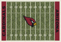 Arizona Cardinals 8' x 11' NFL Home Field Area Rug