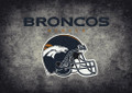 Denver Broncos 8' x 11' NFL Distressed Area Rug