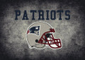 New England Patriots 8' x 11' NFL Distressed Area Rug