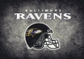 Baltimore Ravens 8' x 11' NFL Distressed Area Rug