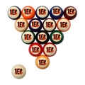 Cincinnati Bengals Retro Billiard Ball Set