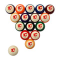 Calgary Flames Retro Billiard Ball Set