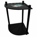 Miami Dolphins Corner Pool Cue Rack