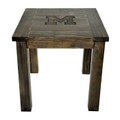 University Of Michigan Reclaimed Side Table