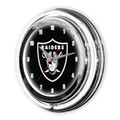 Las Vegas Raiders 14" Neon Clock
