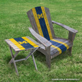 Michigan Wolverines Adirondack Folding Table