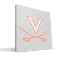 Virginia Cavaliers 16" x 16" Typo Canvas Print