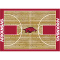 Arkansas Razorbacks Courtside Area Rug