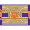 Clemson Tigers Courtside Area Rug