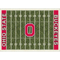 Ohio State Buckeyes Homefield Area Rug