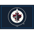 Winnipeg Jets NHL Team Spirit Area Rug