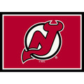 New Jersey Devils NHL Team Spirit Area Rug