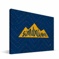 West Virginia Mountaineers 8" x 12" Mascot Canvas Print